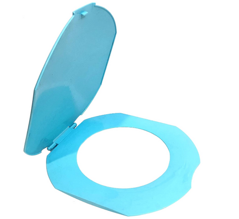 Toilet Seat Snap on Bucket-Convenience, portable, fits on 3.5 Gallon, 5 Gallon bucket. (Bucket sell separately)