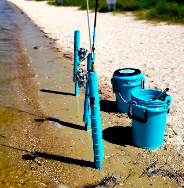 Adjustable Sand Spike Rod HOLDER-Great for surf, bank, Beach fishing, from 24" expand to 44" Adjustable Sand Spike Rod HOLDER-Great for surf, bank, Beach fishing, from 24" expand to 44"
