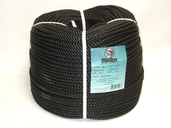 Twisted Polyethylene Rope in Spool- Net Making- Fishing – Lee Fisher  Fishing Supply