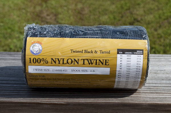 best rated twine for fishing nets Mending Twine - Nylon Black & Bonded - Nets