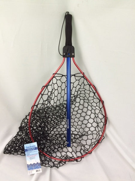 UFISH - Fly Fishing Landing Net with Rubber Mesh, Large Floating Net for  fish