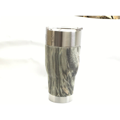 Ohero Fishing Accessories VIVA Tumbler 30 oz-best functionality with Light Camo sleeves.