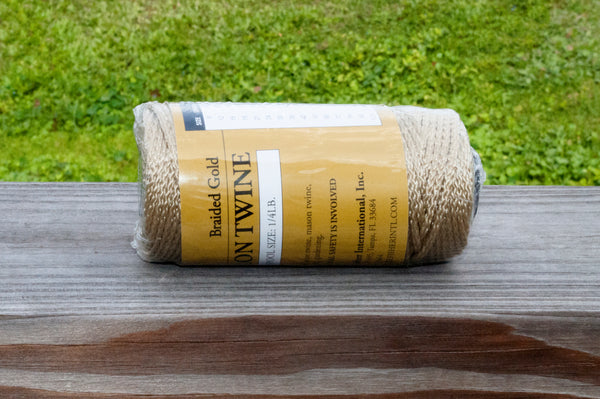 Nylon Braided Twine – Gold