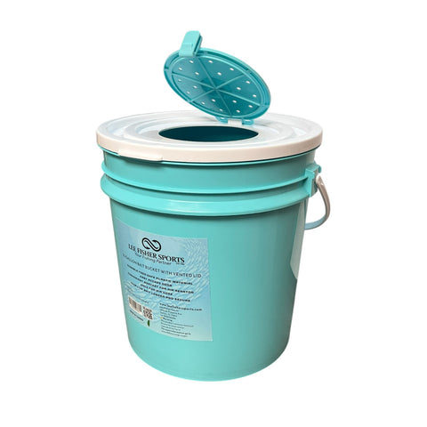 2.5 Gallon Bait Bucket with Vented opening lid
