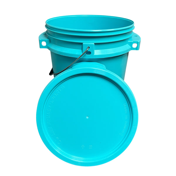 ISmart Bucket - 5 Gallon Metal Handle, Two Side Handle Bucket