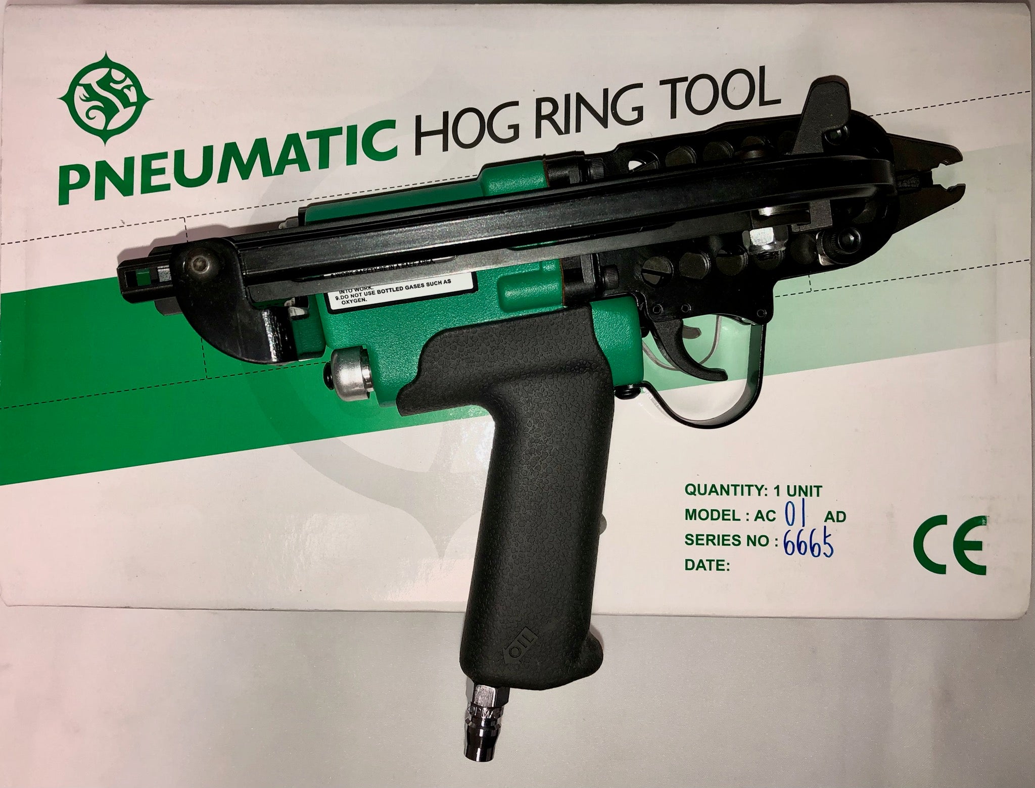 Hog Ring Gun - Pneumatic – Lee Fisher Fishing Supply