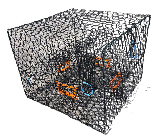 Blue Crab Trap 24"x24"x19"H