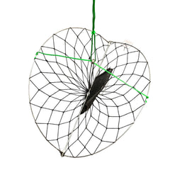 Lee Fisher Sports 22” Round Foldable Crab Trap – Stainless Steel