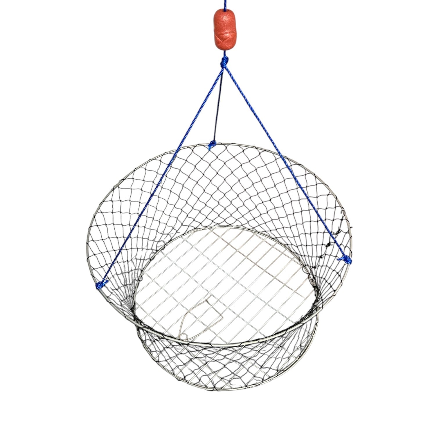 Lee Fisher Sports Collapsible Crab Ring Trap Set – 26” Heavy-Duty Galv – Lee Fisher Fishing Supply