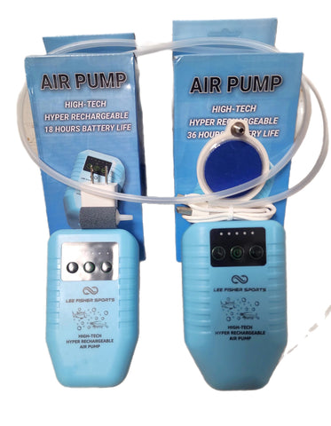 Aerator Pump, USB rechargeable, 18 or 36-hour battery life
