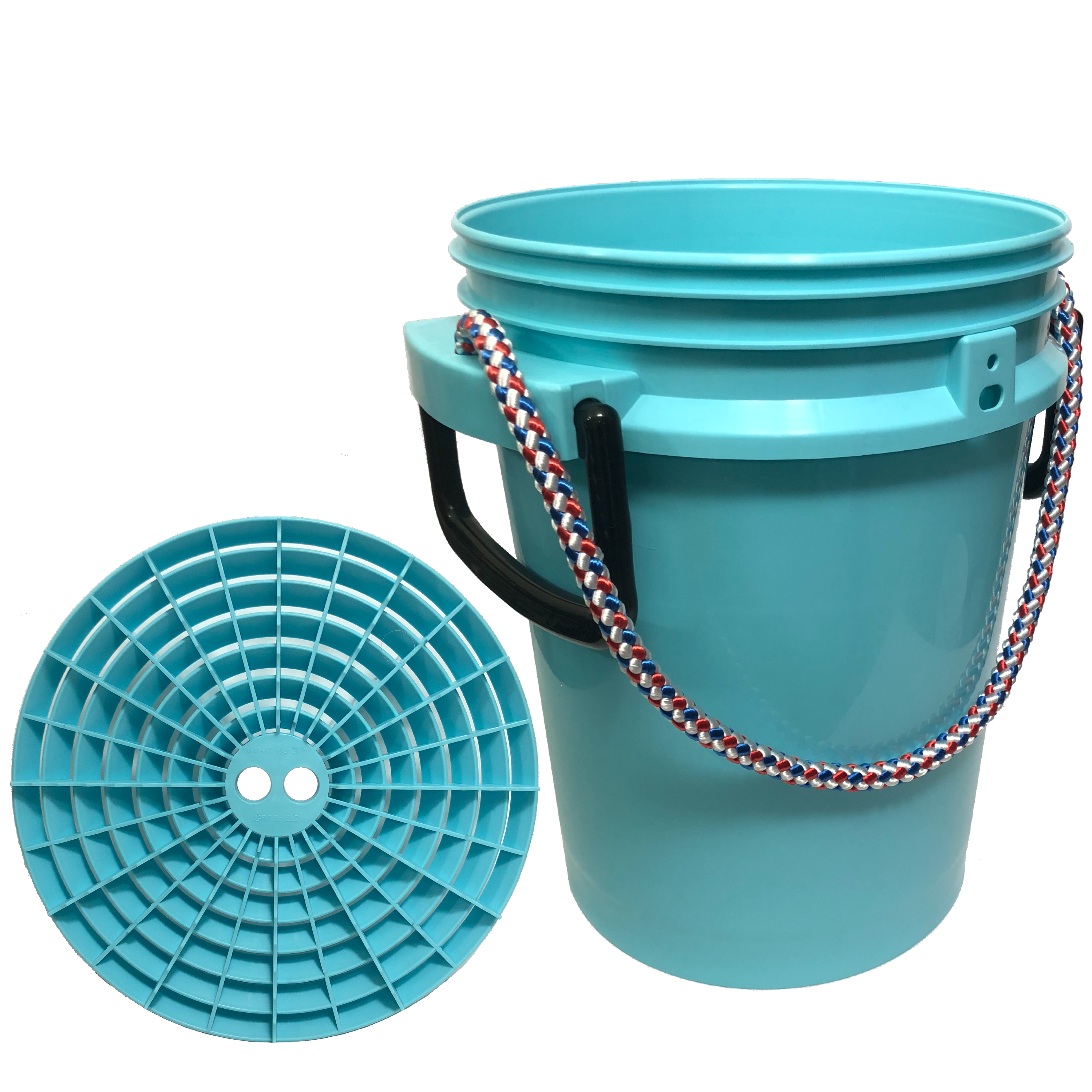 ISAMRT 5 Gallon bucket-Detailing Kit-5 G. Ismart bucket with rope, gri –  Lee Fisher Fishing Supply