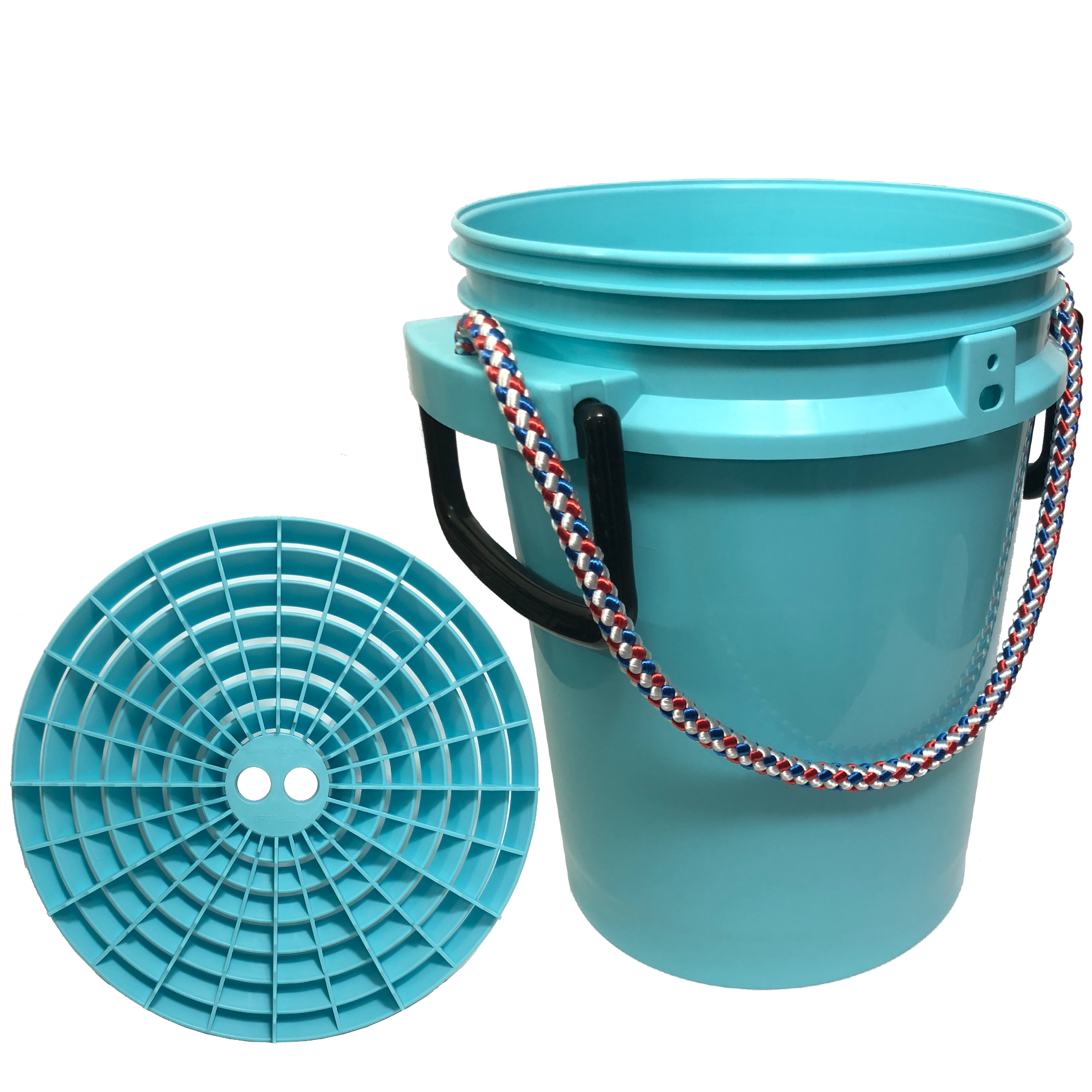 ISAMRT 5 Gallon bucket-Detailing Kit-5 G. Ismart bucket with rope, grit shield