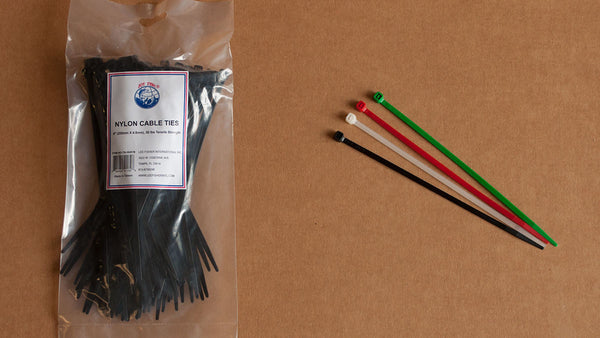 TIE-N-LOCK Cable Tie 50 Lb Test - Black Pack