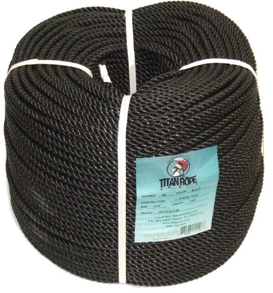 Twisted Polyethylene Rope in Coil