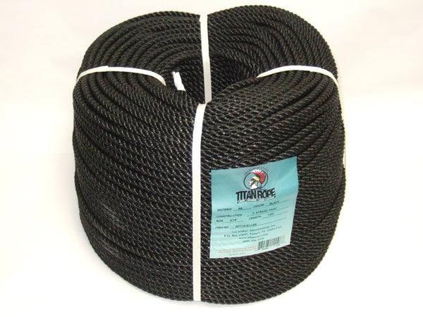 Twisted Polyethylene Rope in Coil