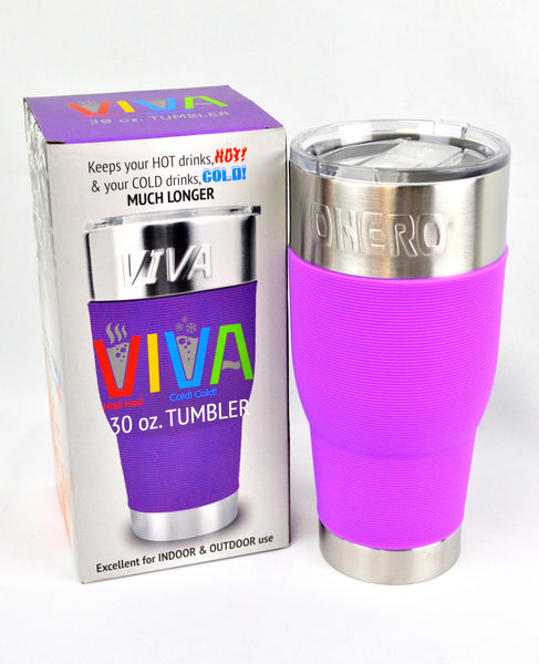 VIVA TUMBLER-30 OZ Keep drink HOT,COLD much longer and Keep VIVA