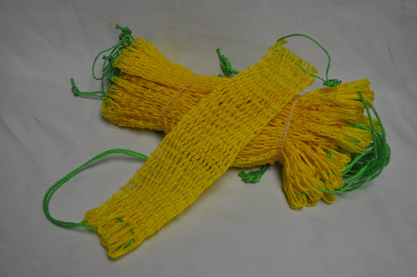 Yellow Bait Bag 1 in. Mesh (12 Bags / pack)