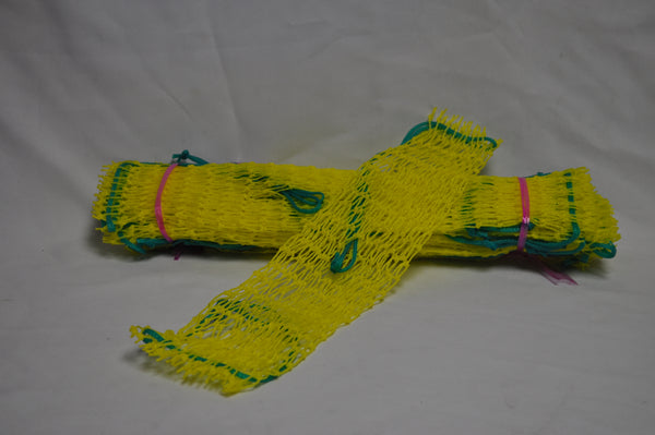 Yellow Bait Bag 1 in. Mesh (12 Bags / pack)