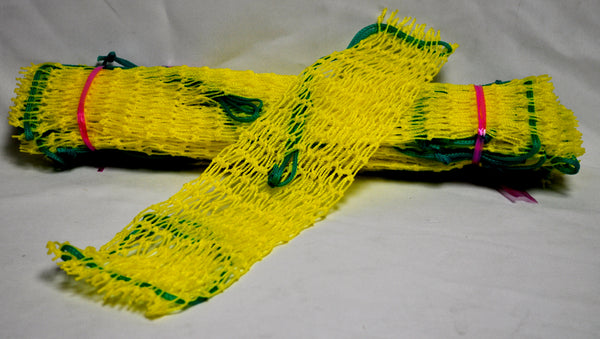 Yellow Bait Bag 1 in. Mesh (12 Bags / pack)