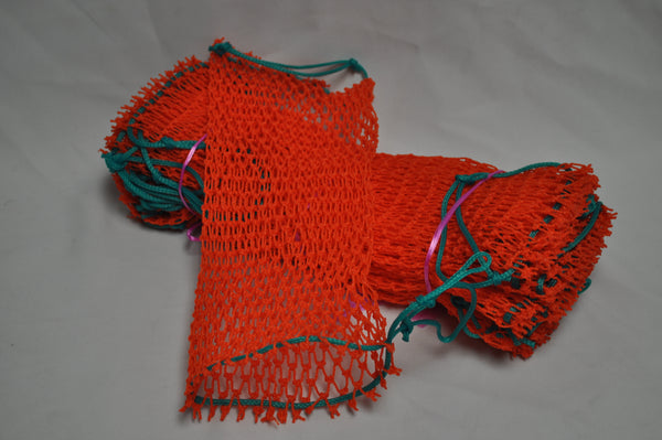 Orange Bait Bag 1.5" Mesh (12 Bags/pack)