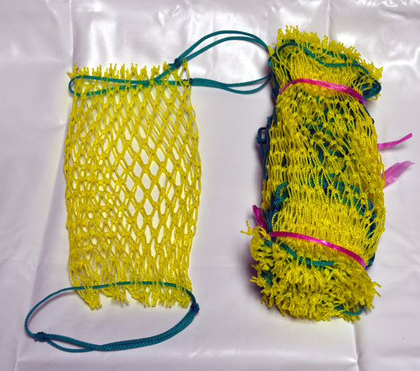 Yellow Bait Bag 1.5" Mesh (12 Bags / pack)