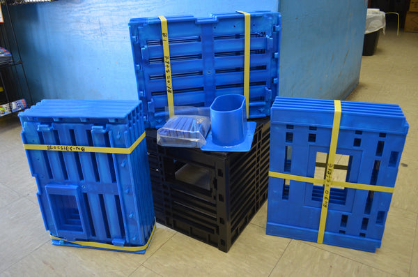 Stone crab plastic trap 5 parts set funnel parts included