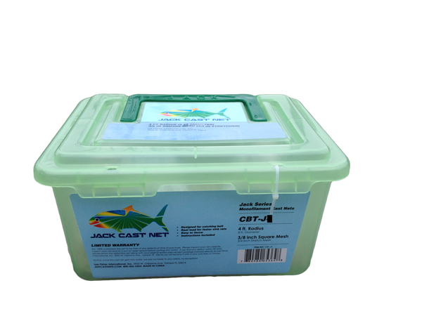 Jack Cast Net 3/8" Sq. Mesh (3/4" stretch)