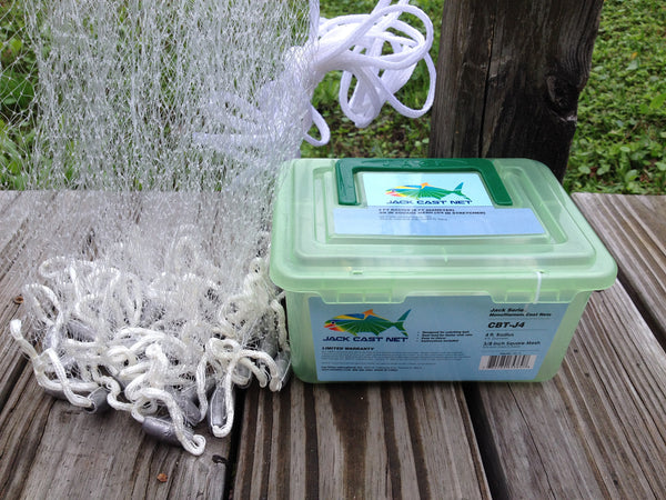 Jack Cast Net 3/8" Sq. Mesh (3/4" stretch)