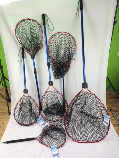 Landing Net-Rubber mesh landing net LNOH-03