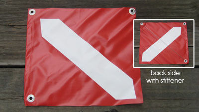 Vinyl Dive Flags