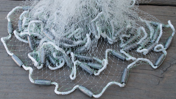 Cast Nets- Mako Ballyhoo Net 1/2" Sq Mesh | Fishing Net