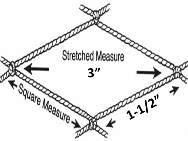 Mono Netting- No.139 (0.40mm) x 3" x 200yds