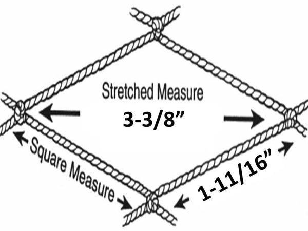 Mono Netting- No.177 (0.47mm) x 3-3/8" x 200yds