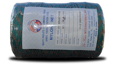 best size twine for making fish nets P.E. High Power Braided Twine