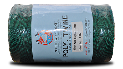 Poly (P.E.) Twisted Twine– Green - Net Making - Fishing – Lee