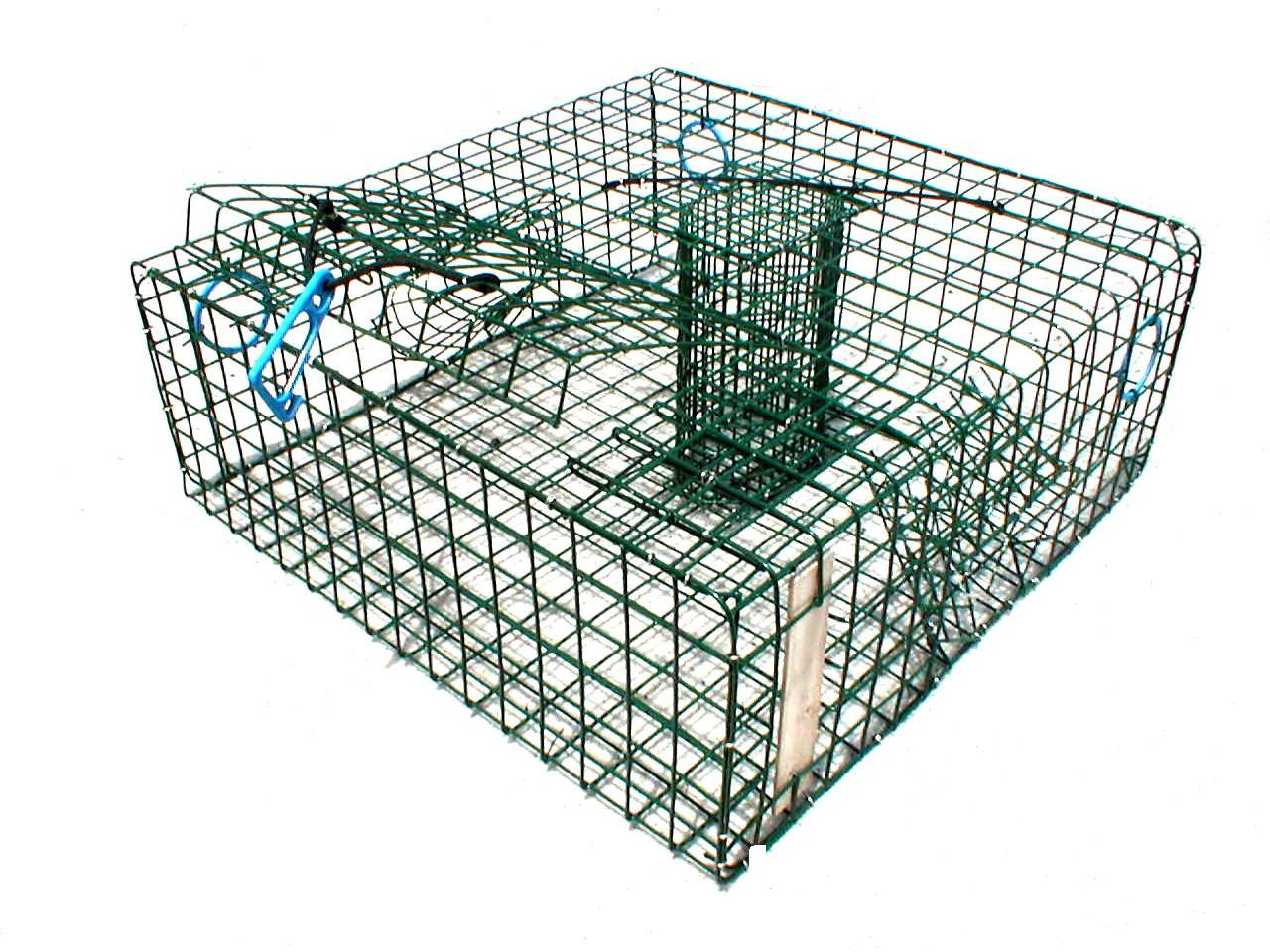 Wire Stone Crab Trap - Vinyl Coated - American Made – Lee Fisher Fishing  Supply