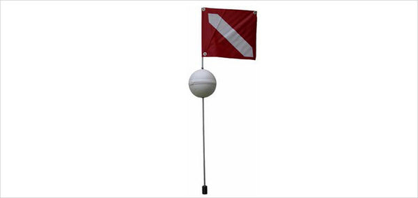 Dive Flag and Float Standing