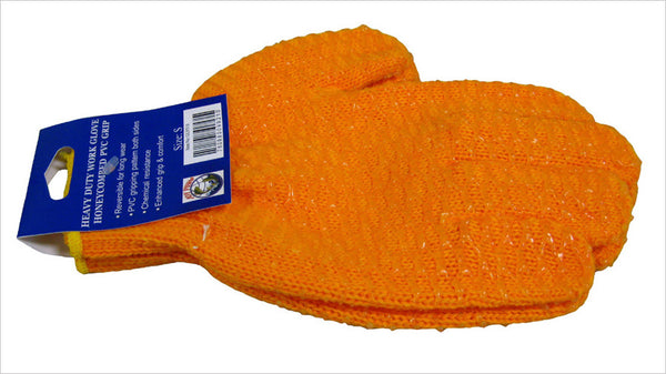 Gloves - Orange Vinyl Coated
