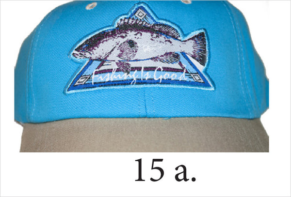 15a. Hat-Gaggrouper (light blue-tan)