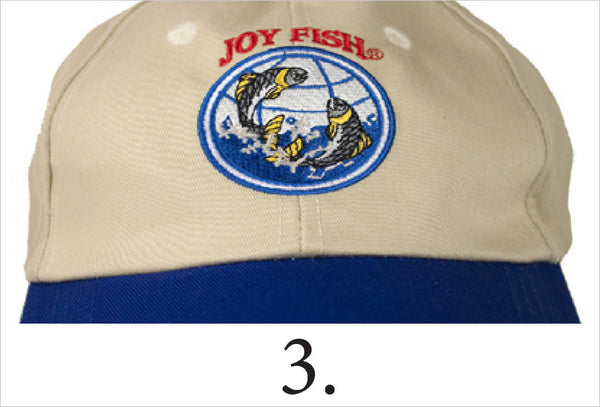 3. Hat-Joyfish (tan-dark blue)