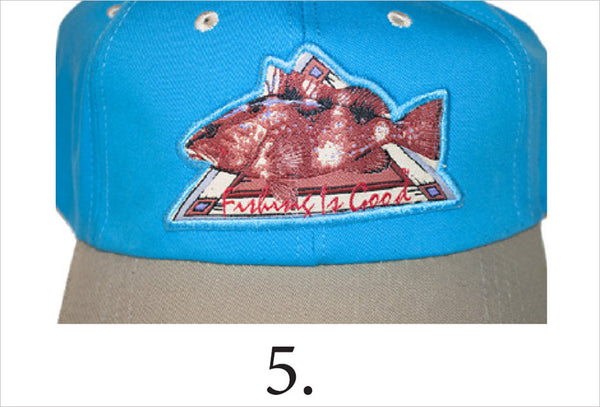 5. Hat-Redgrouper (light blue-tan)