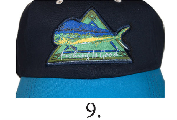 9. Hat-Dolphin (navy blue-light blue)