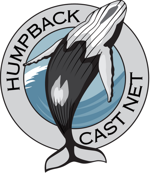 Humpback Cast Net - Ballyhoo 1/2" Sq. Mesh logo