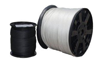 Lee Fisher Size 24 1 lb Braided Twine Black 700 Ft 150 Test, LINE