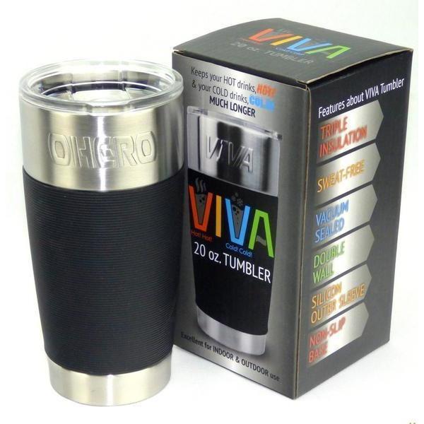 Ohero Fishing Accessories Ohero Viva 30oz. Insulated Stainless Travel Tumblers