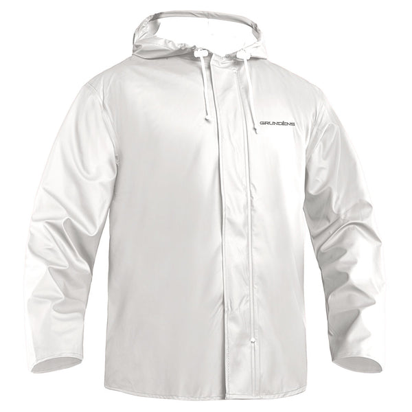 Hooded Jacket (Light Weight) by Grunden – Petrus 82 Parkas - White