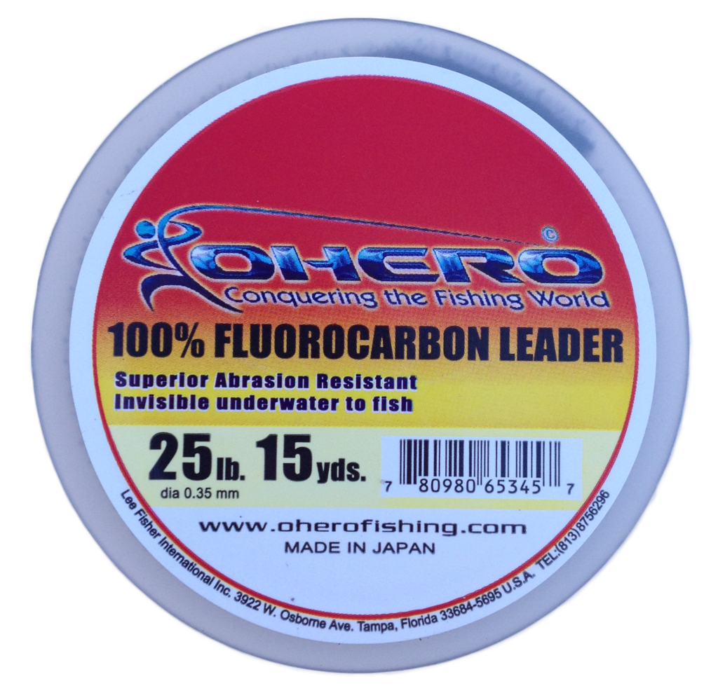 100% Fluorocarbon Leader 50 Yard Spool
