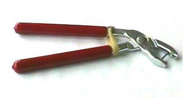 Hog Ring Plier for Making Trap - Red