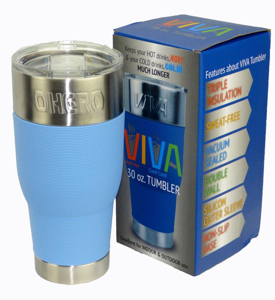 VIVA TUMBLER-30 OZ Keep drink HOT,COLD much longer and Keep VIVA