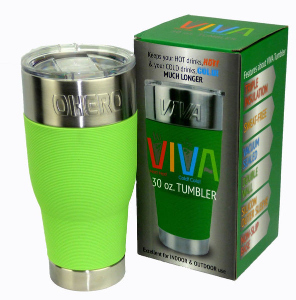 VIVA TUMBLER-30 OZ Keep drink HOT,COLD much longer and Keep VIVA